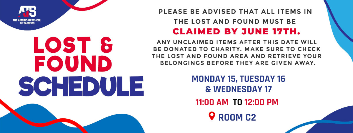 Lost & Found Schedules
