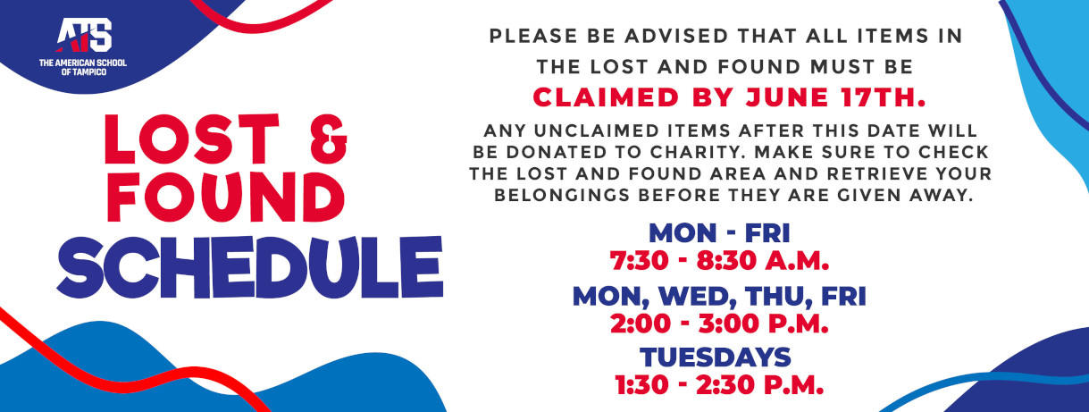 Lost & Found Schedules